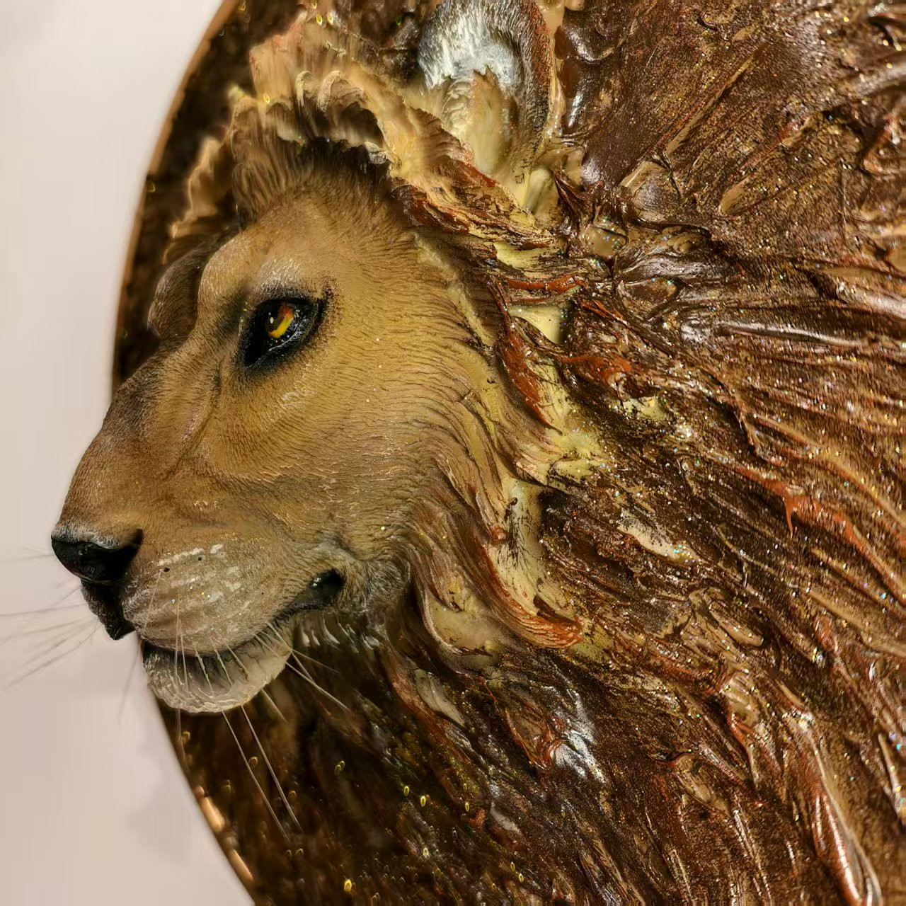 The Golden Guardian artwork detail