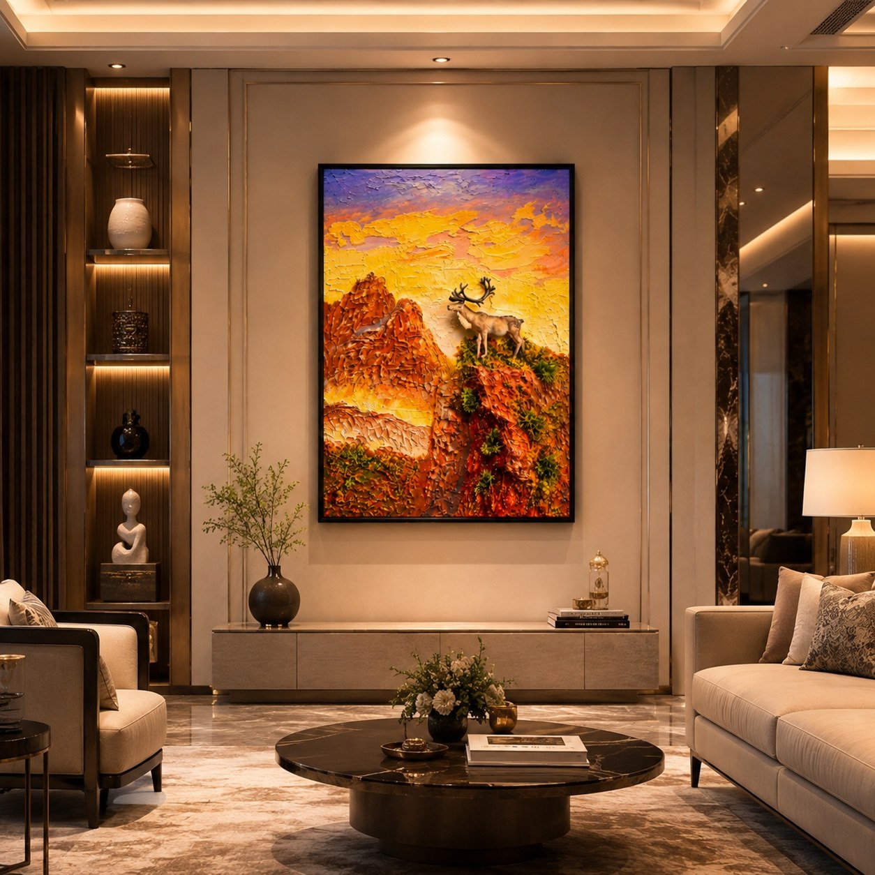 Golden Summit artwork detail