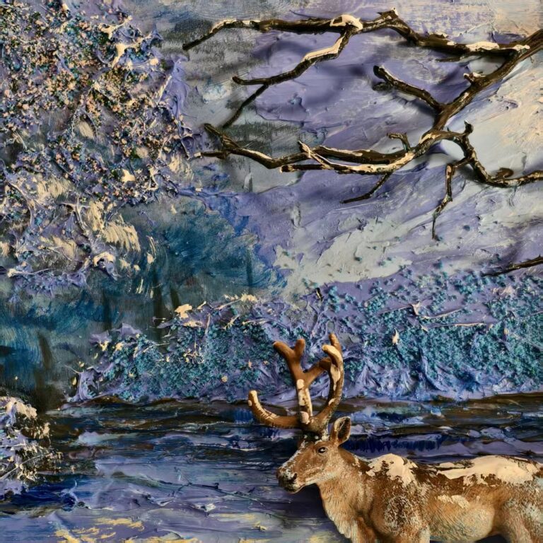 The Light in Silence artwork detail