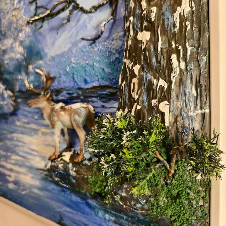 The Light in Silence artwork detail