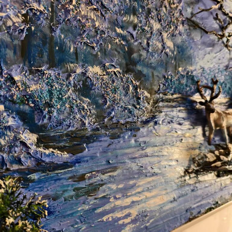 The Light in Silence artwork detail