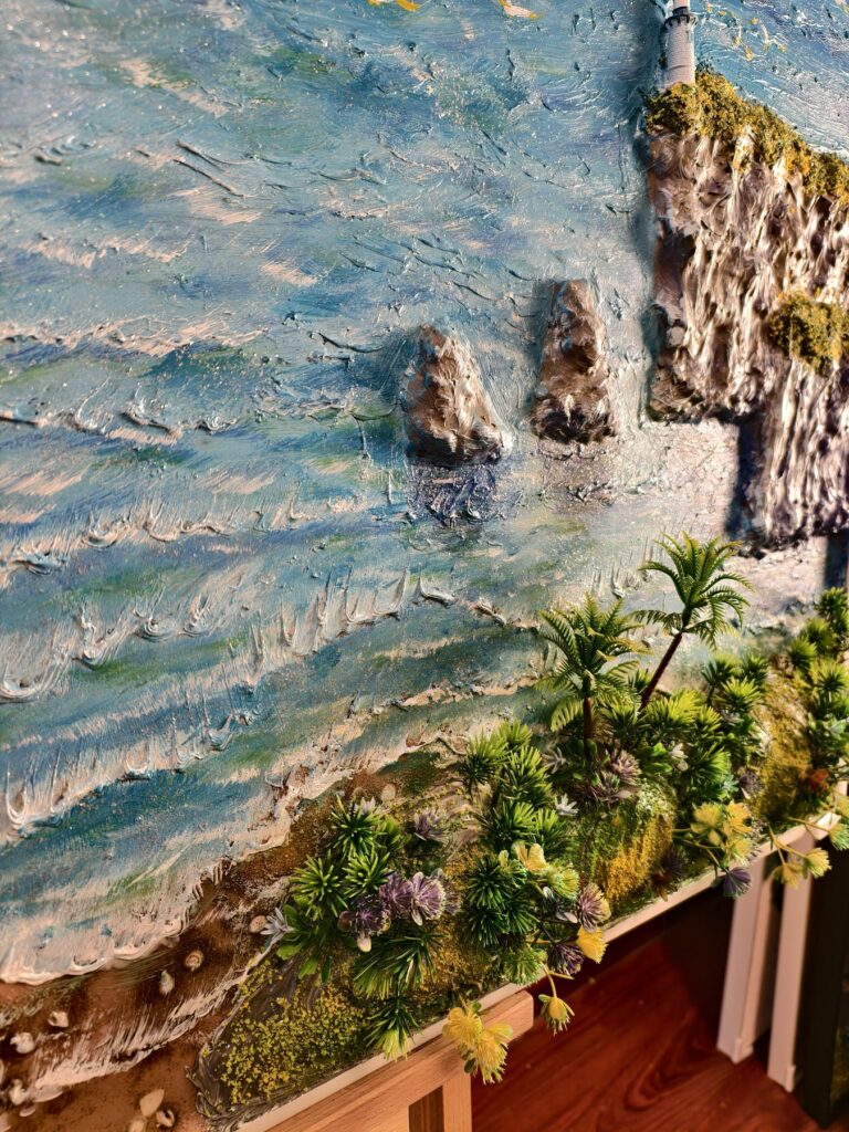 Luminous Ocean artwork detail