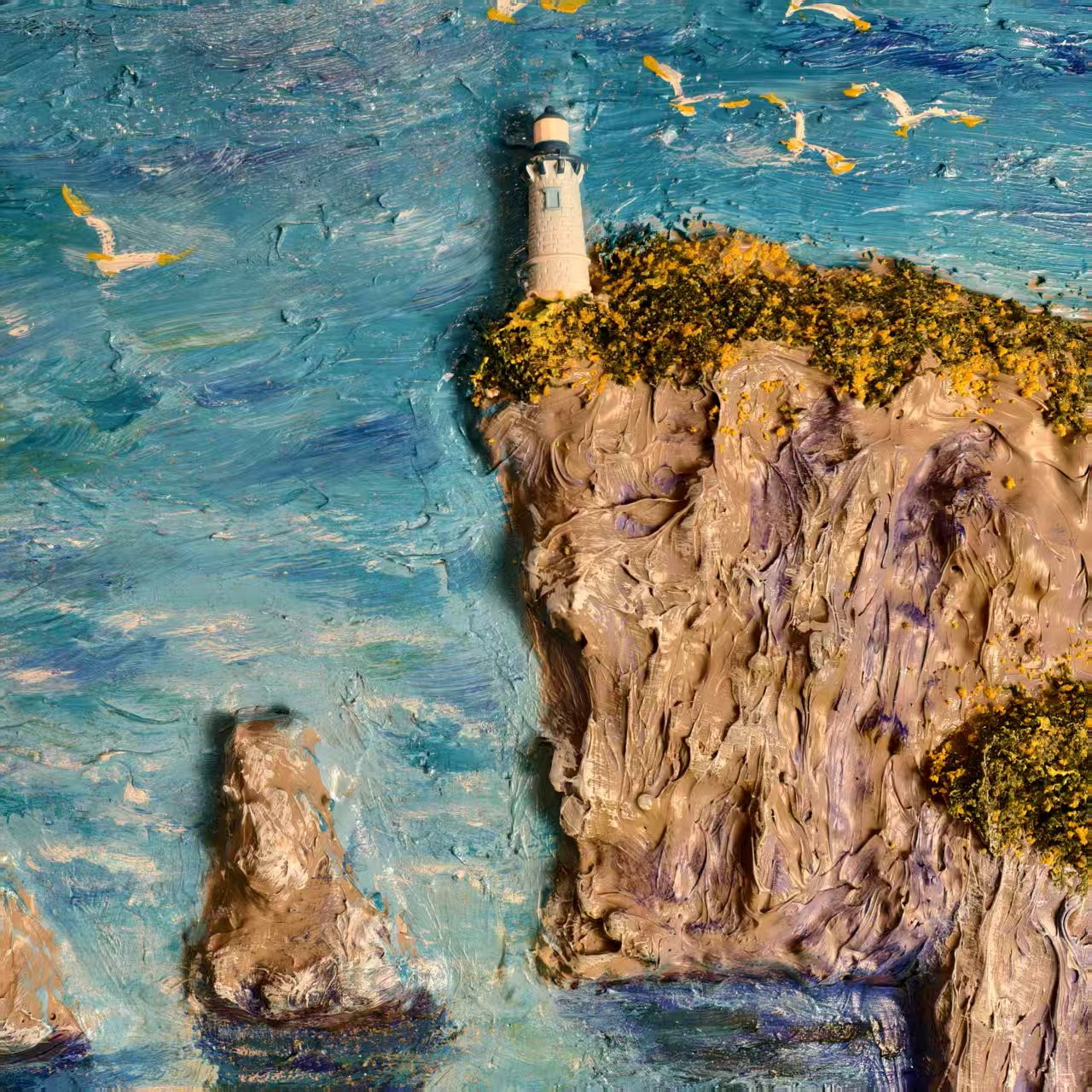 Luminous Ocean artwork detail