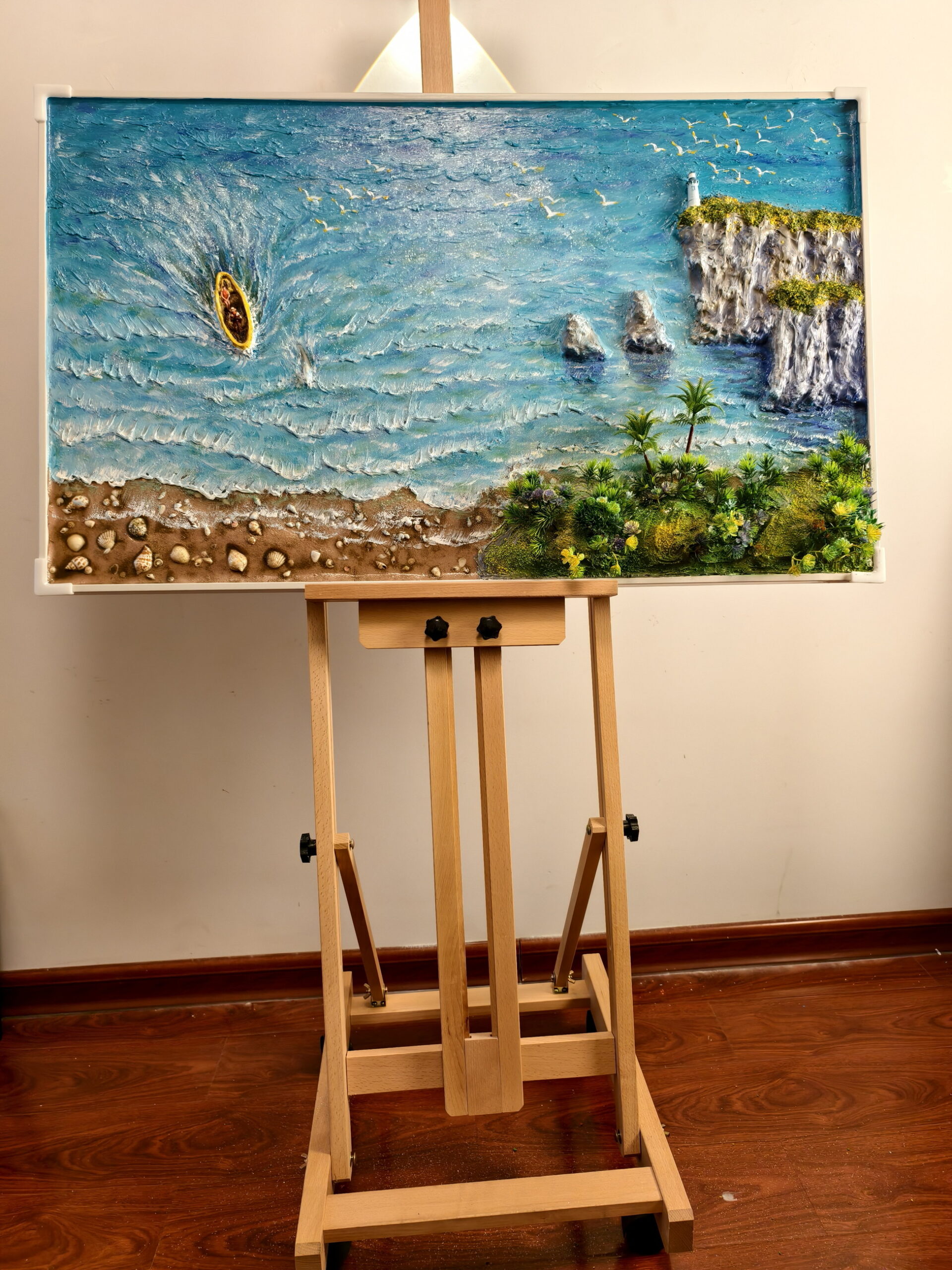Luminous Ocean artwork detail