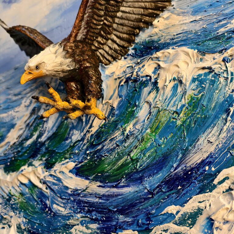 Wings of Freedom artwork detail