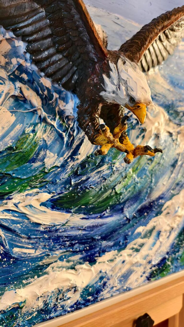 Wings of Freedom artwork detail