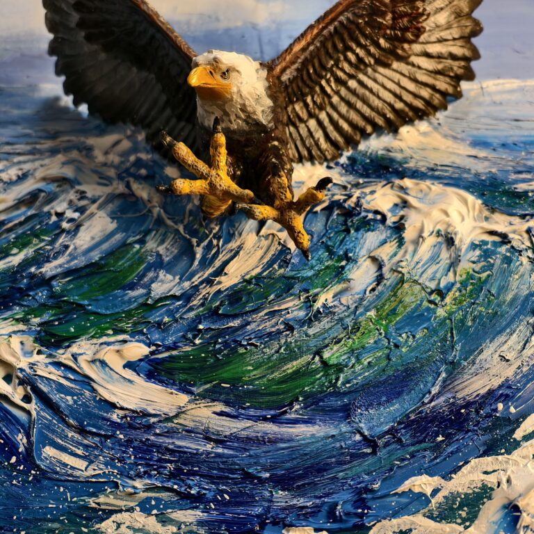 Wings of Freedom artwork detail